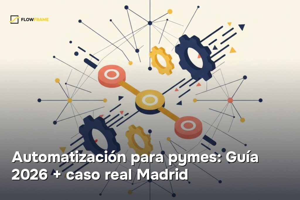 Automatización para pymes: Guía 2026 + caso real Madrid