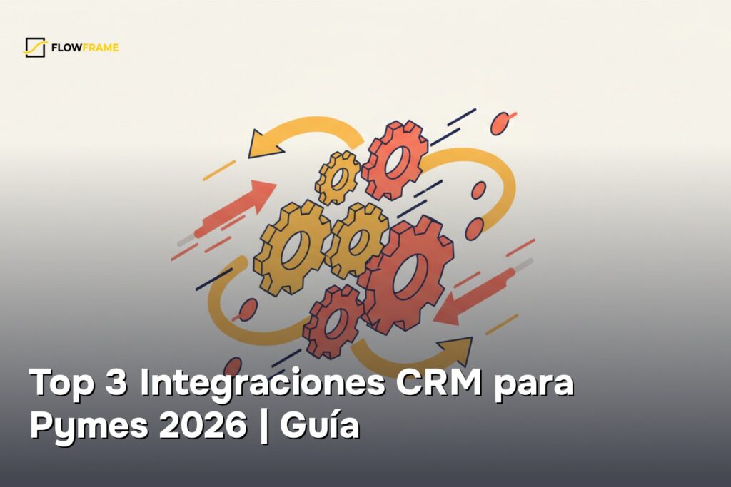 Top 3 Integraciones CRM para Pymes 2026 | Guía
