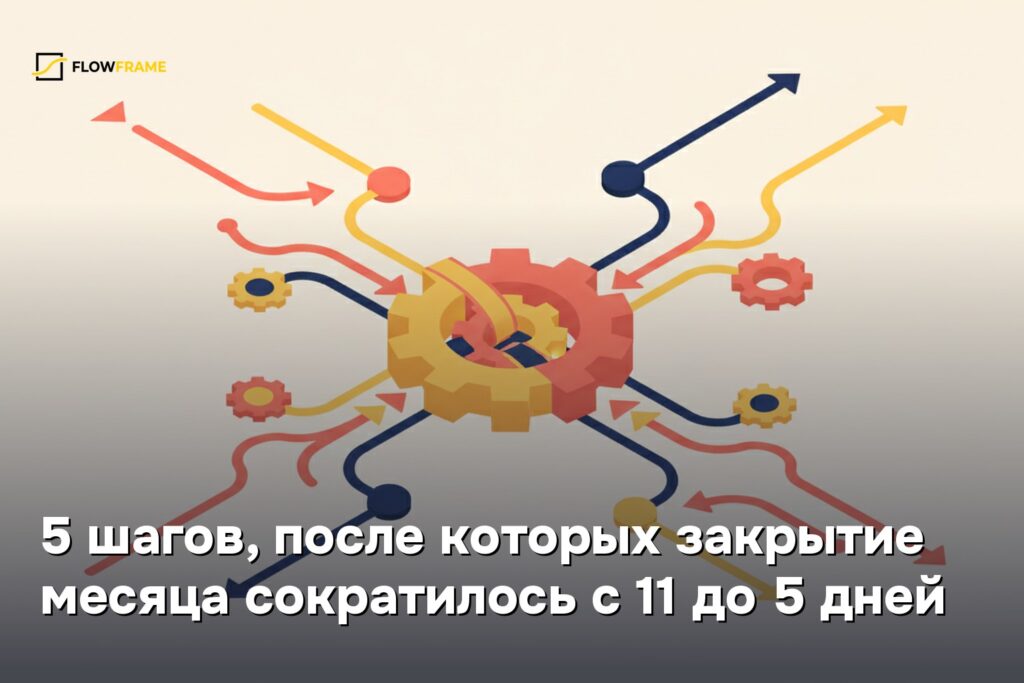 5 шагов, после которых закрытие месяца сократилось с 11 до 5 дней