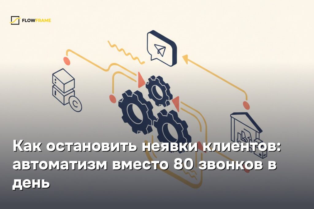 Как остановить неявки клиентов: автоматизм вместо 80 звонков в день