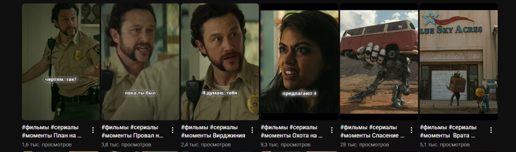 График просмотров